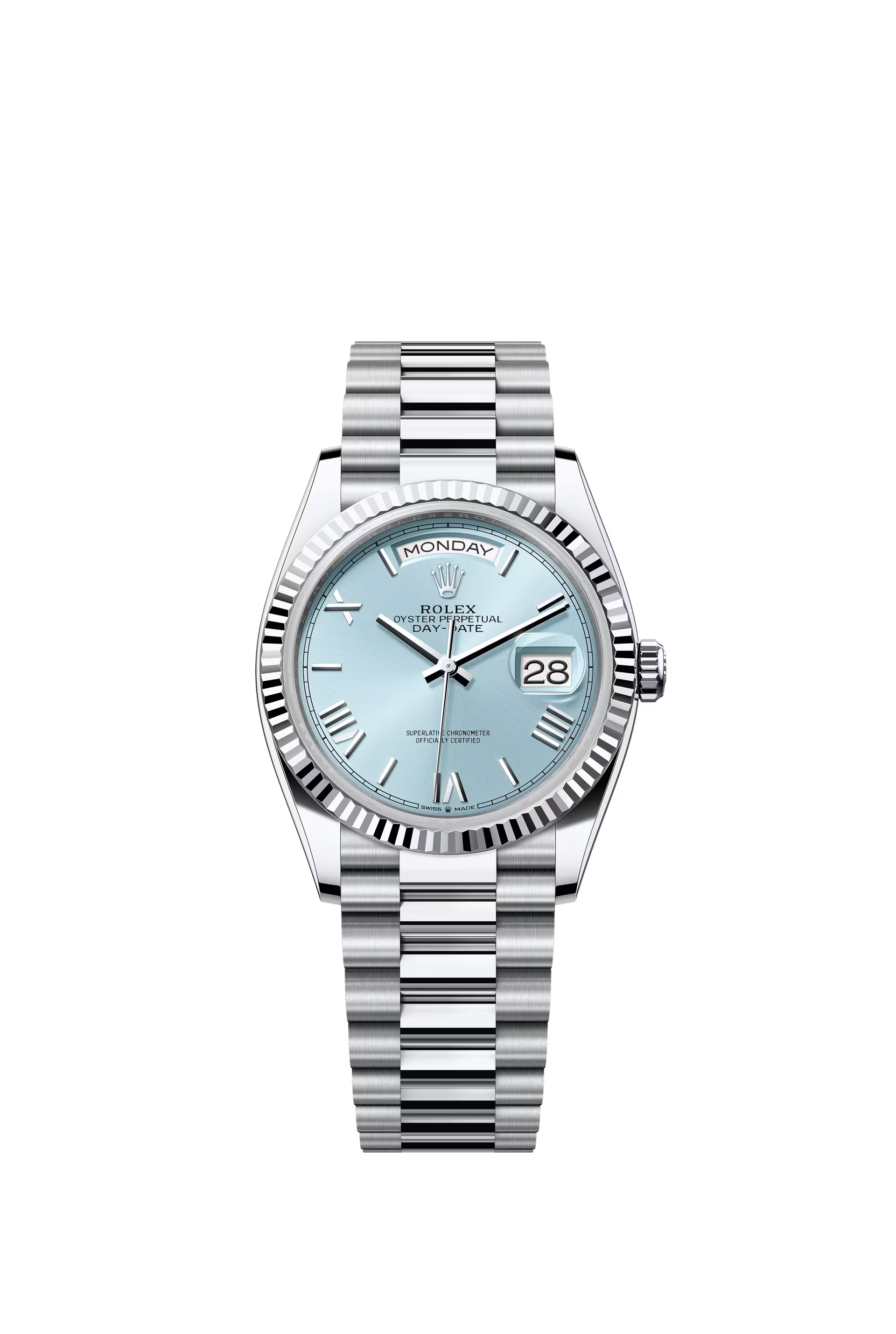 Rolex Day-Date 36mm Oyster, platina Ref. 128236
