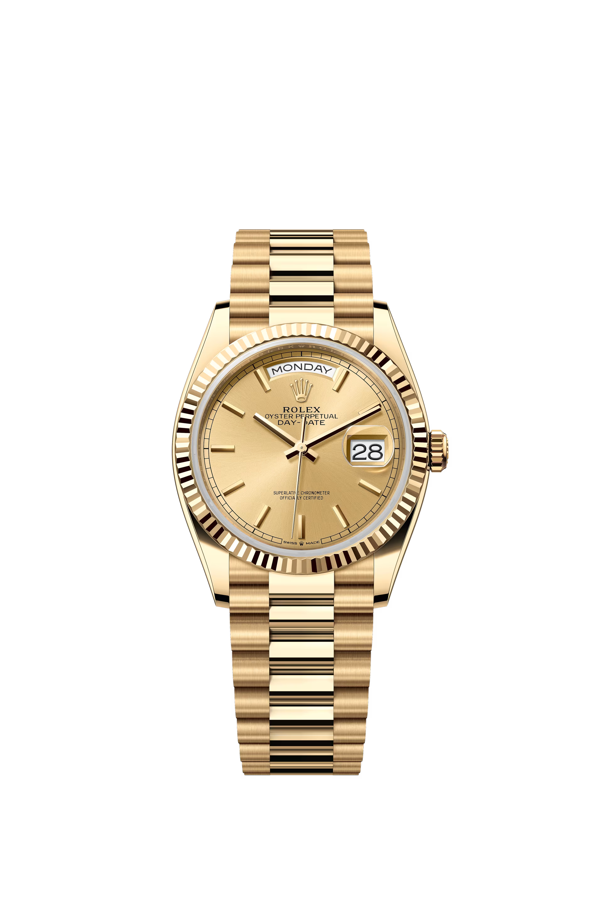 Rolex Day-Date 36 Oyster, yellow gold Ref. 128238
