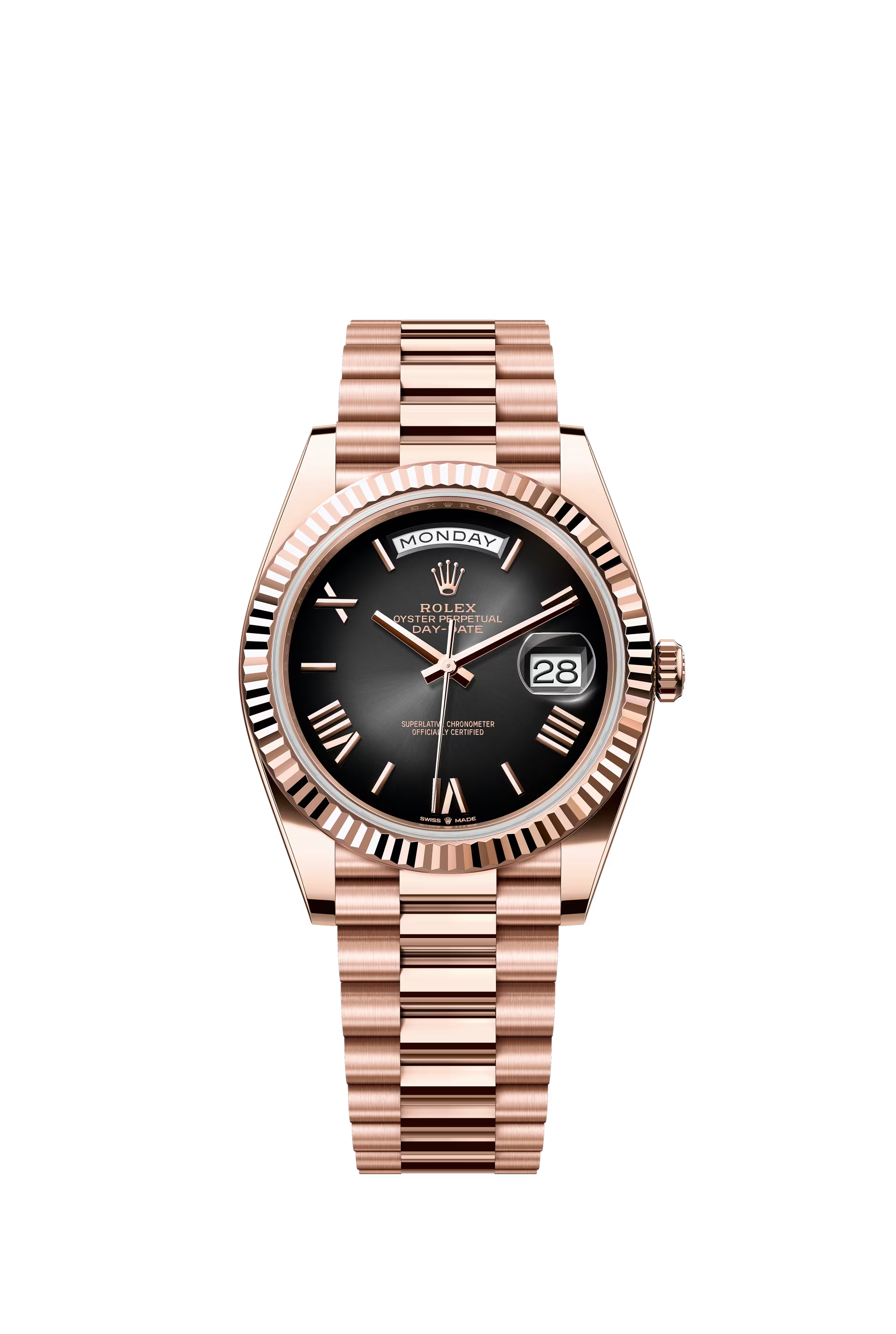 Rolex Day-Date 40mm Oyster, Everose gold Ref. 228235