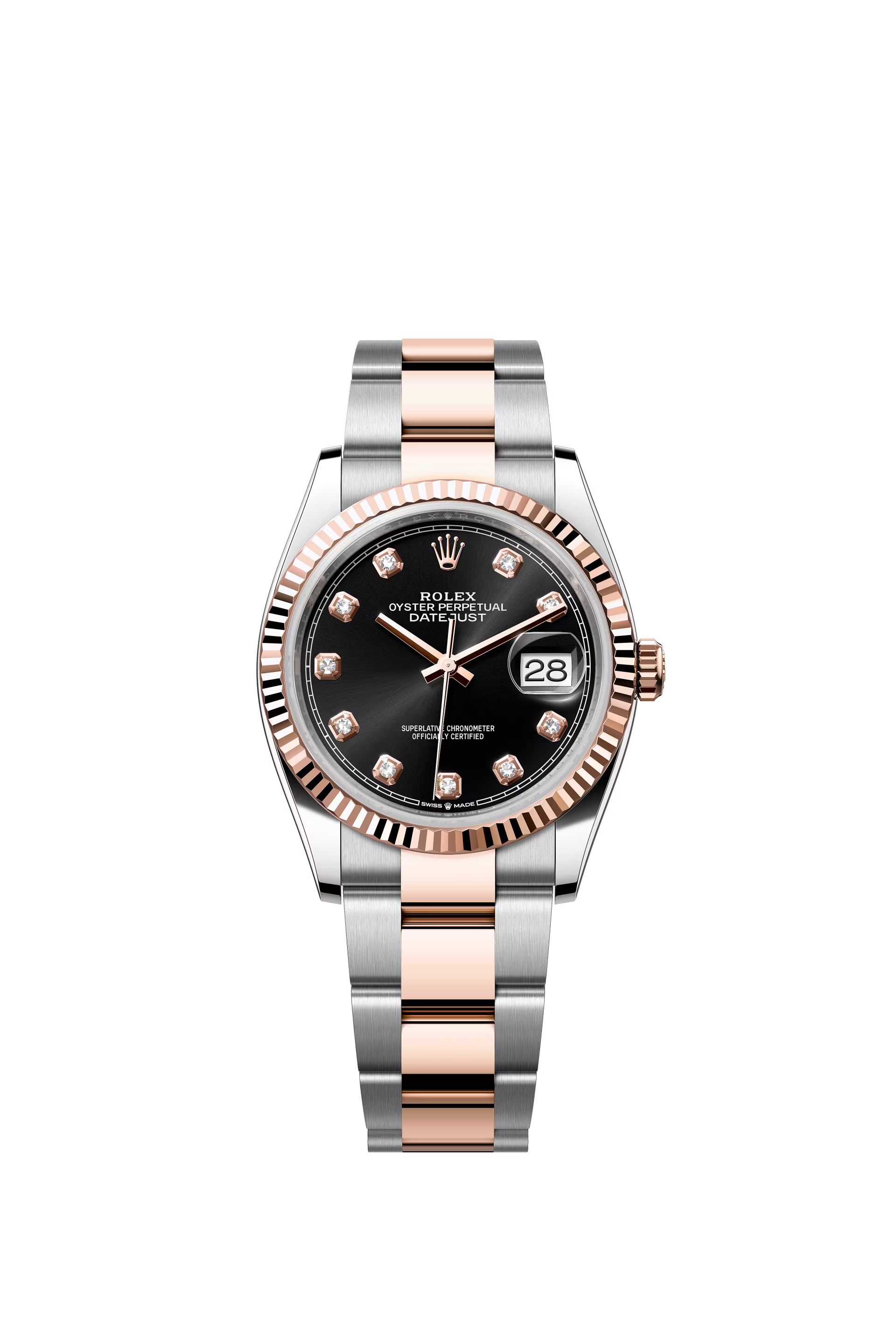 Rolex Datejust 36mm Oyster, Everose gold Ref. 126231