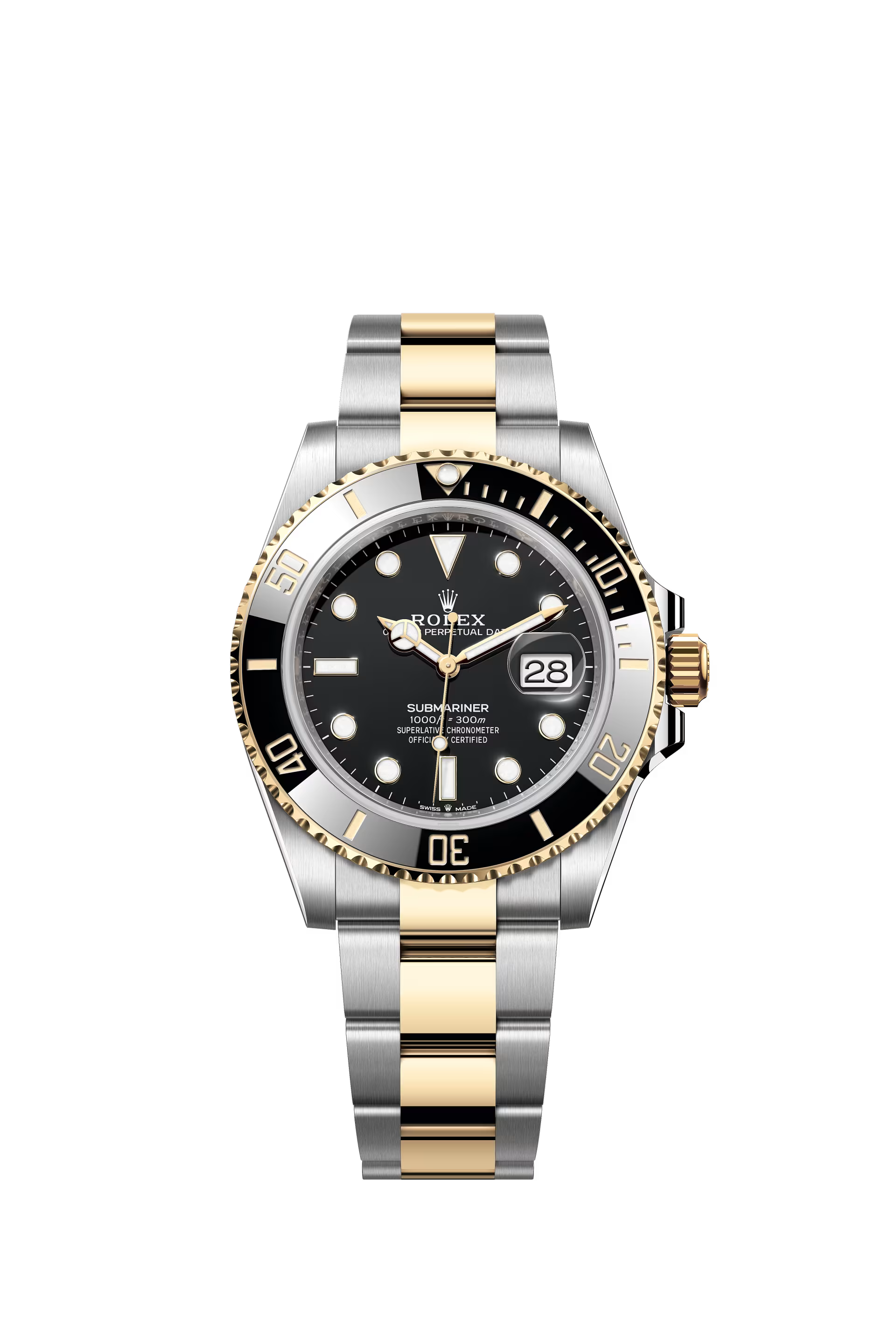 Rolex Submariner Date 41 mm, Oyster, Oystersteel si yellow gold Ref. 126613LN