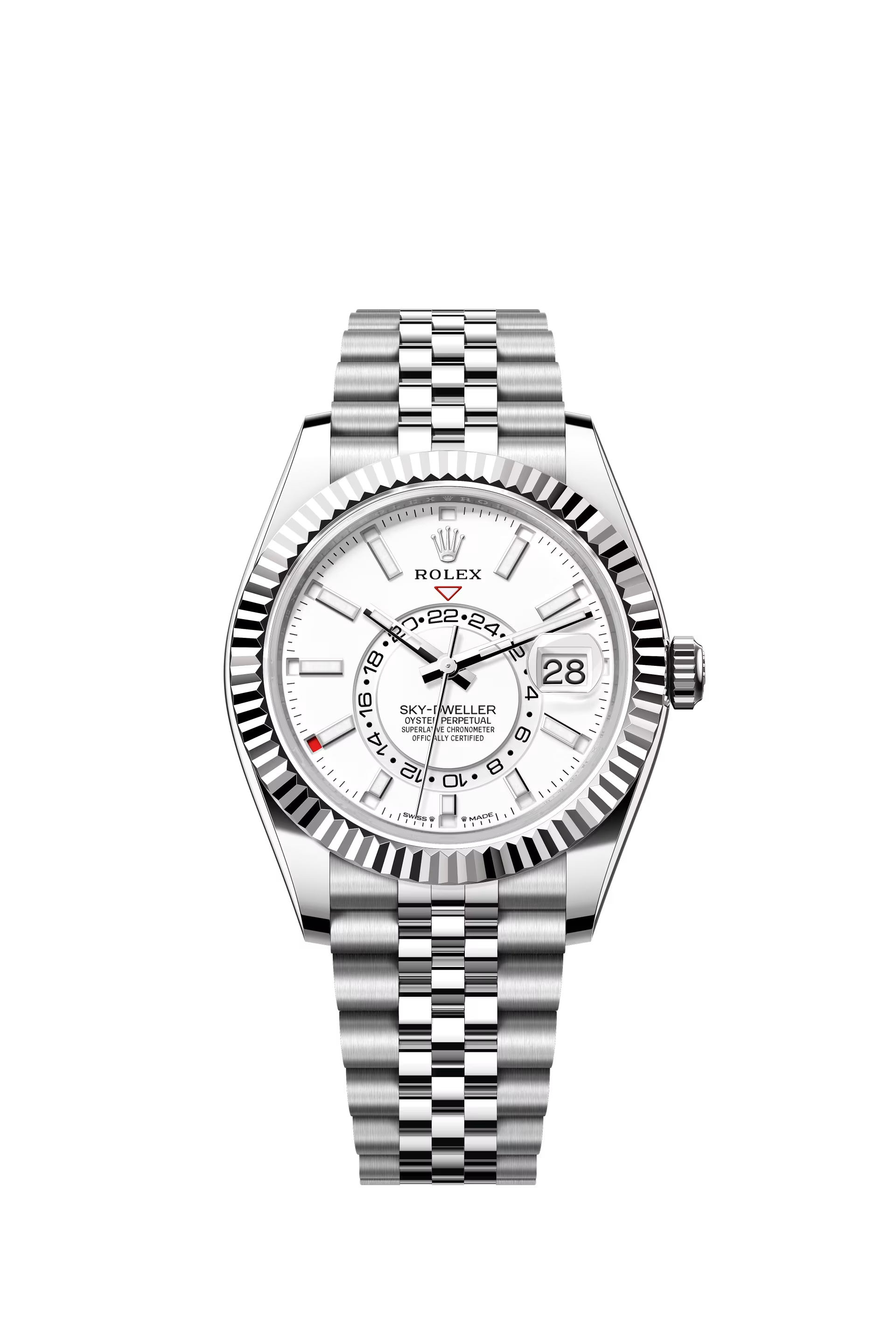 Rolex Sky-Dweller 42 mm, Oyster, Oystersteel si white gold Ref. 336934