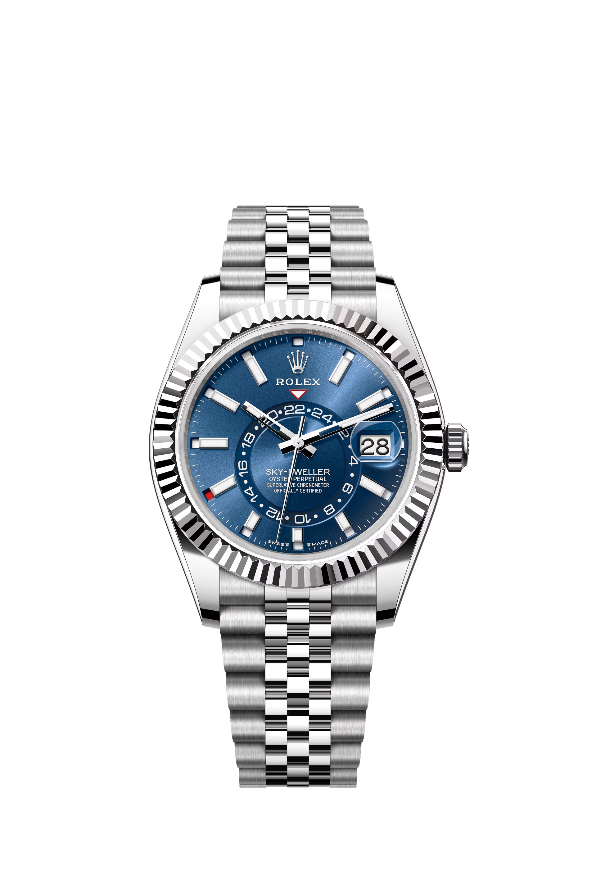 Rolex Sky-Dweller 42 mm, Oyster, Oystersteel si white gold Ref. 336934