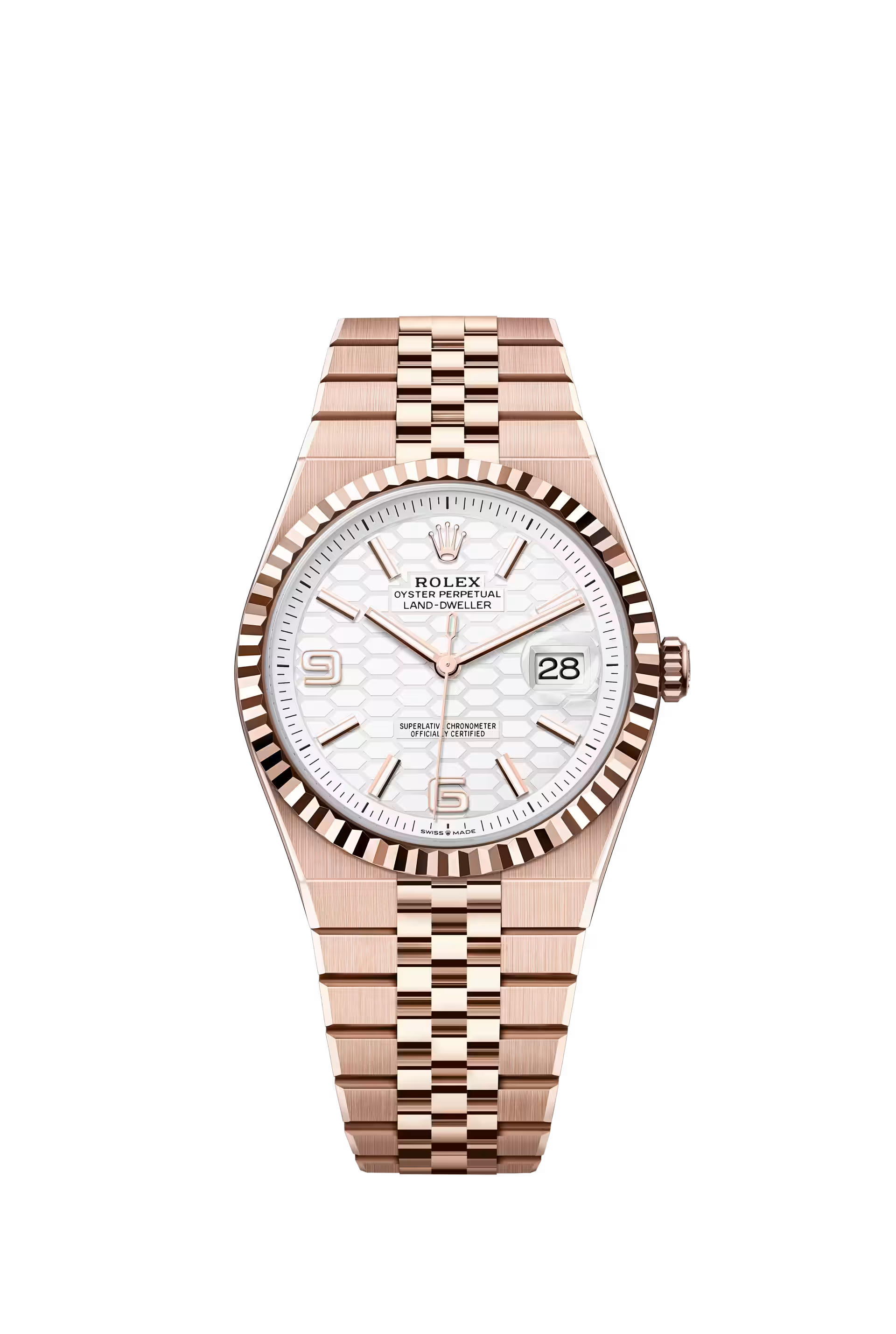 Rolex Land-Dweller 40mm, Oyster, Everose gold Ref. 127335