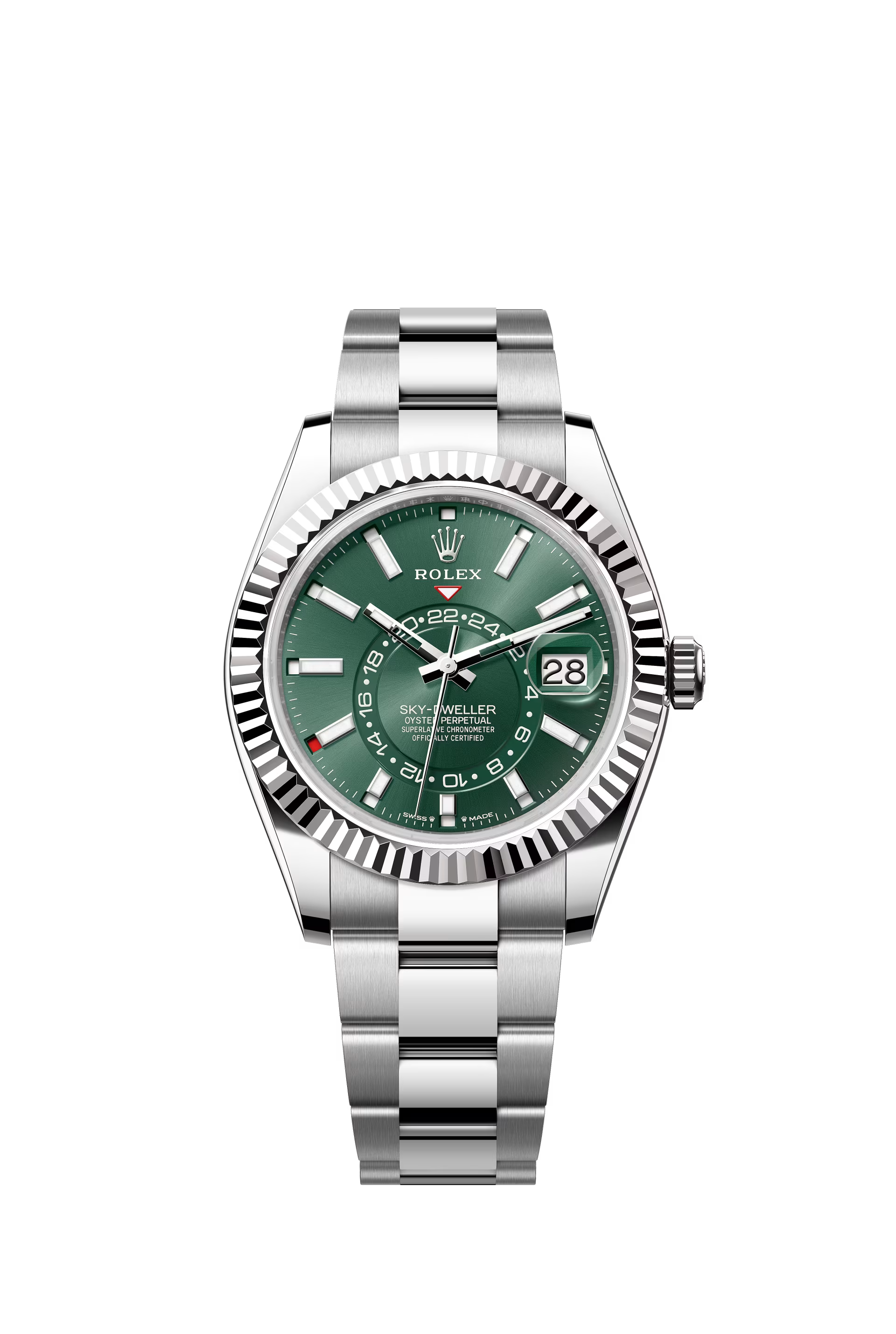 Rolex Sky-Dweller 42 mm, Oyster, Oystersteel si white gold Ref. 336934