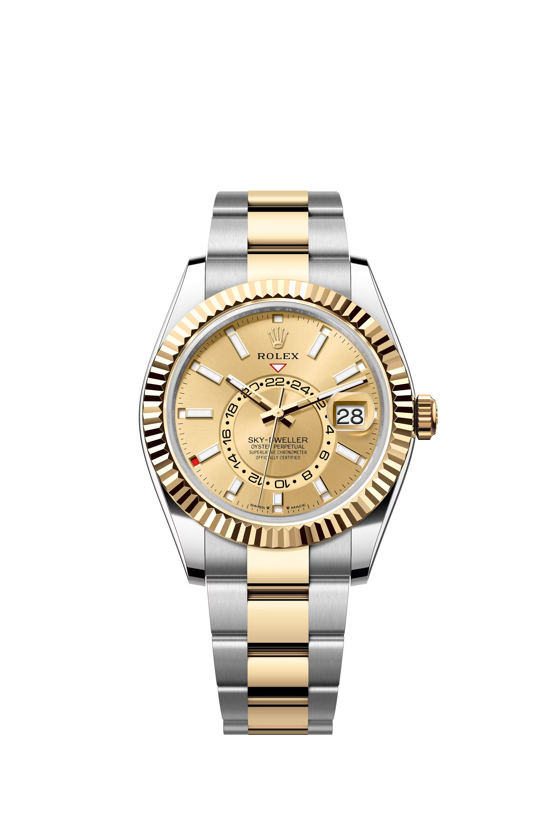 Rolex Sky-Dweller 42 mm, Oyster, Oystersteel si yellow gold  Ref. 336933